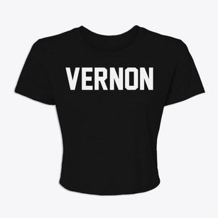 Vernon Utah Classic Block Women's Crop Top