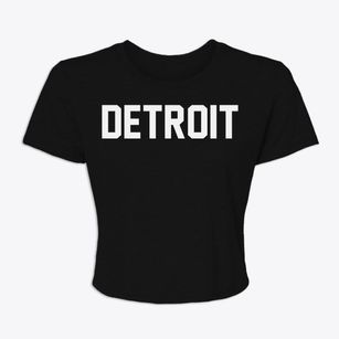Detroit Alabama Classic Block Women's Crop Top