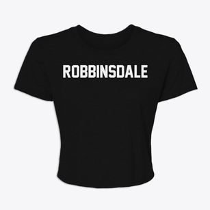 Robbinsdale Minnesota Classic Block Women's Crop Top