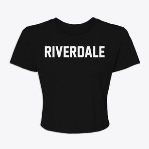 Riverdale Illinois Classic Block Women's Crop Top