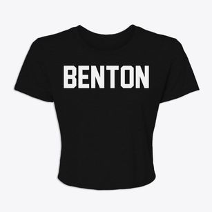 Benton Alabama Classic Block Women's Crop Top