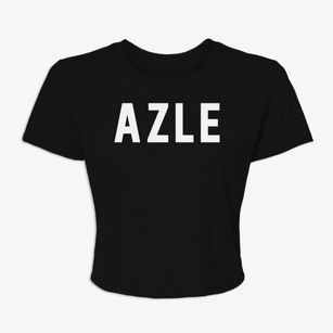 Azle Texas Classic Block Women's Crop Top