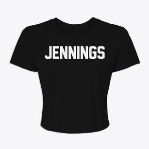 Jennings Louisiana Classic Block Women's Crop Top