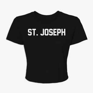 St. Joseph Michigan Classic Block Women's Crop Top