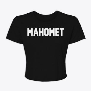 Mahomet Illinois Classic Block Women's Crop Top