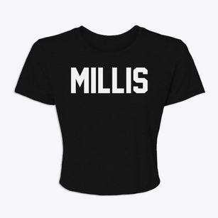 Millis Massachusetts Classic Block Women's Crop Top