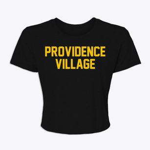 Providence Village Texas Classic Block Women's Crop Top