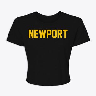 Newport Tennessee Classic Block Women's Crop Top