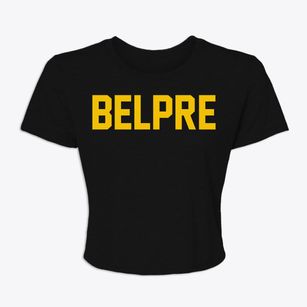 Belpre Ohio Classic Block Women's Crop Top