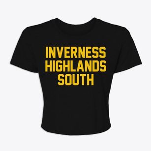 Inverness Highlands South Florida Classic Block Women's Crop Top