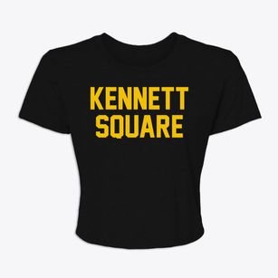 Kennett Square Pennsylvania Classic Block Women's Crop Top
