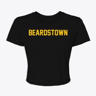 Beardstown Illinois Classic Block Women's Crop Top
