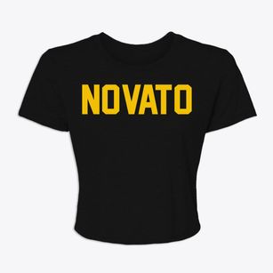 Novato California Classic Block Women's Crop Top