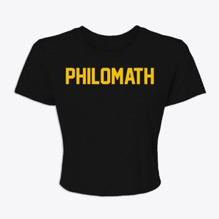 Philomath Oregon Classic Block Women's Crop Top