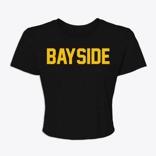 Bayside Wisconsin Classic Block Women's Crop Top