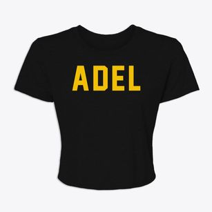 Adel Iowa Classic Block Women's Crop Top