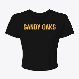 Sandy Oaks Texas Classic Block Women's Crop Top