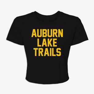 Auburn Lake Trails California Classic Block Women's Crop Top