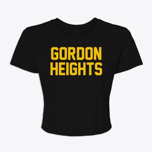 Gordon Heights New York Classic Block Women's Crop Top