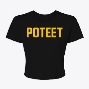 Poteet Texas Classic Block Women's Crop Top