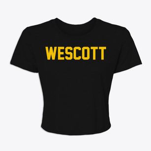 Wescott Wisconsin Classic Block Women's Crop Top