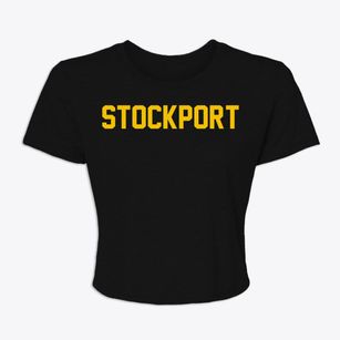 Stockport New York Classic Block Women's Crop Top