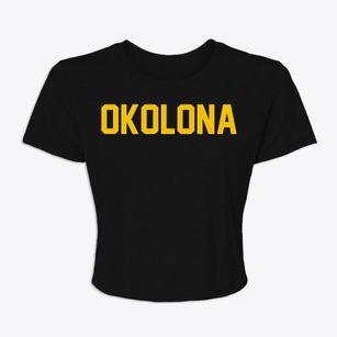 Okolona Mississippi Classic Block Women's Crop Top