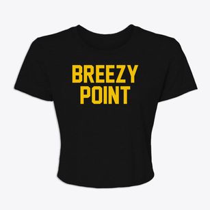 Breezy Point Minnesota Classic Block Women's Crop Top