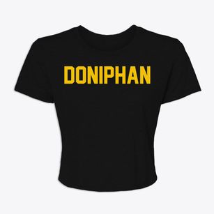 Doniphan Missouri Classic Block Women's Crop Top