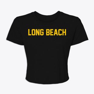 Long Beach New York Classic Block Women's Crop Top