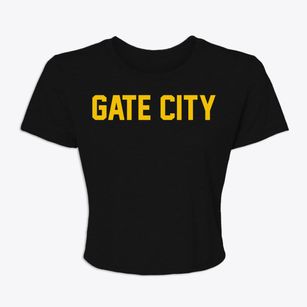 Gate City Virginia Classic Block Women's Crop Top