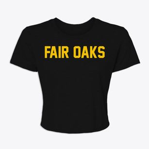 Fair Oaks Virginia Classic Block Women's Crop Top
