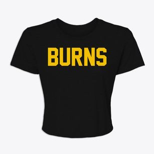 Burns Tennessee Classic Block Women's Crop Top