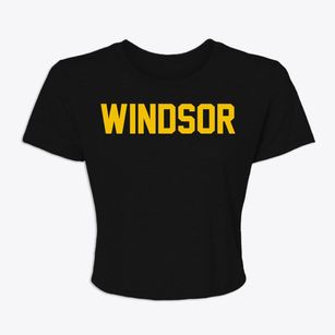 Windsor Connecticut Classic Block Women's Crop Top