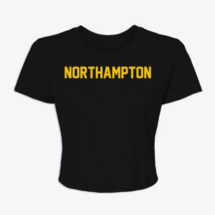 Northampton Massachusetts Classic Block Women's Crop Top