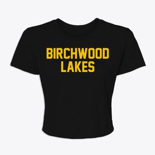 Birchwood Lakes Pennsylvania Classic Block Women's Crop Top