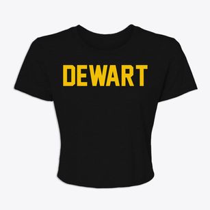 Dewart Pennsylvania Classic Block Women's Crop Top
