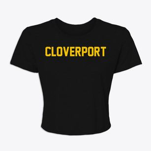 Cloverport Kentucky Classic Block Women's Crop Top