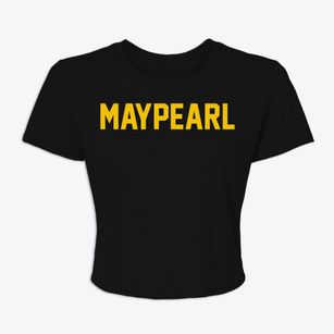 Maypearl Texas Classic Block Women's Crop Top