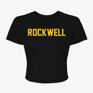 Rockwell Iowa Classic Block Women's Crop Top