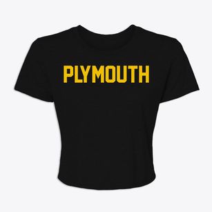 Plymouth California Classic Block Women's Crop Top