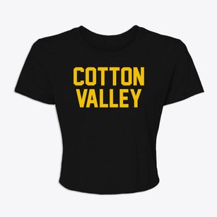 Cotton Valley Louisiana Classic Block Women's Crop Top
