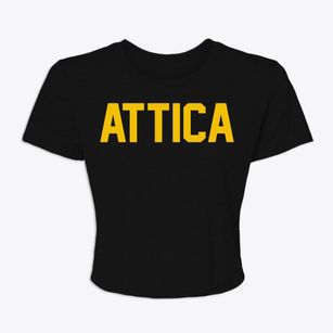 Attica Ohio Classic Block Women's Crop Top