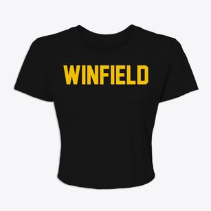 Winfield Pennsylvania Classic Block Women's Crop Top