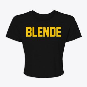 Blende Colorado Classic Block Women's Crop Top