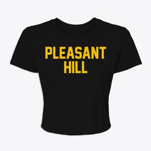 Pleasant Hill Louisiana Classic Block Women's Crop Top