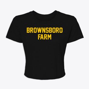 Brownsboro Farm Kentucky Classic Block Women's Crop Top