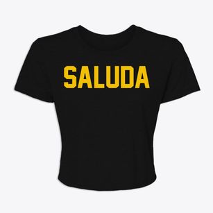 Saluda Virginia Classic Block Women's Crop Top