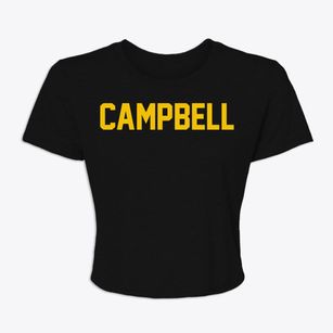 Campbell Texas Classic Block Women's Crop Top