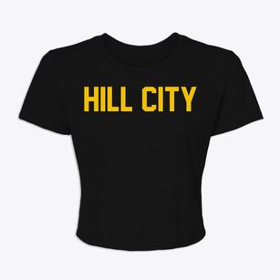 Hill City Minnesota Classic Block Women's Crop Top